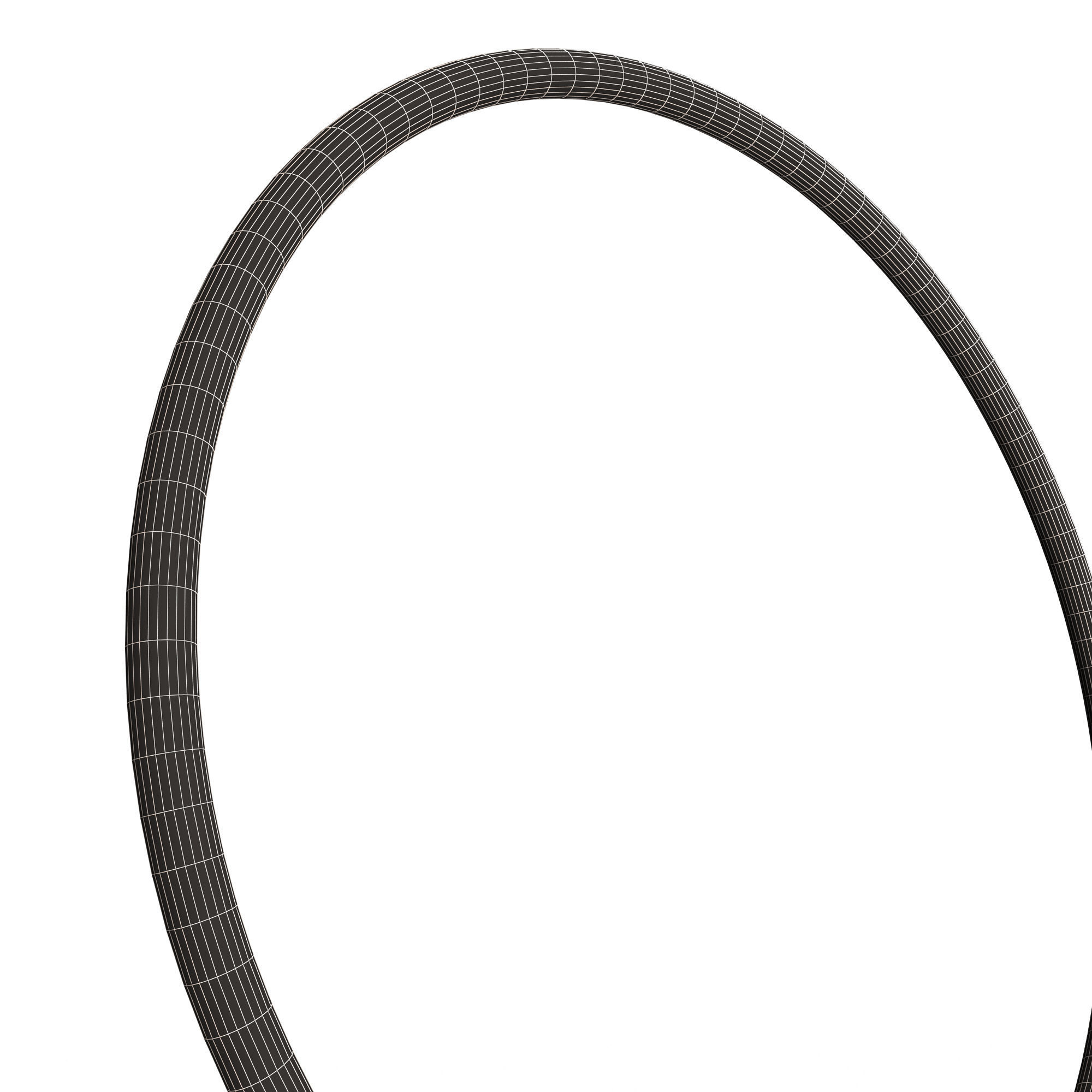 Body Hoops Low-poly 3D model_9