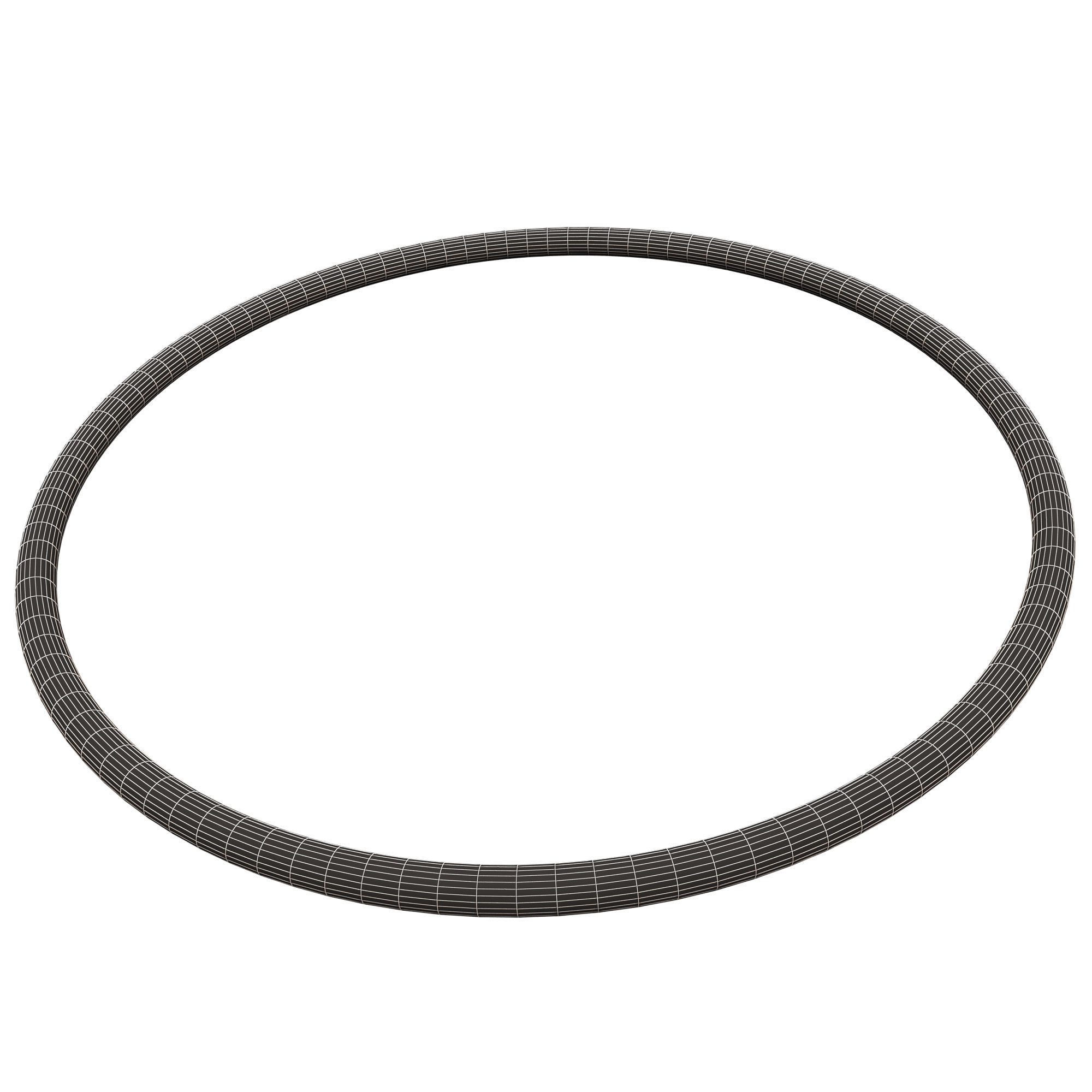 Body Hoops Low-poly 3D model_11