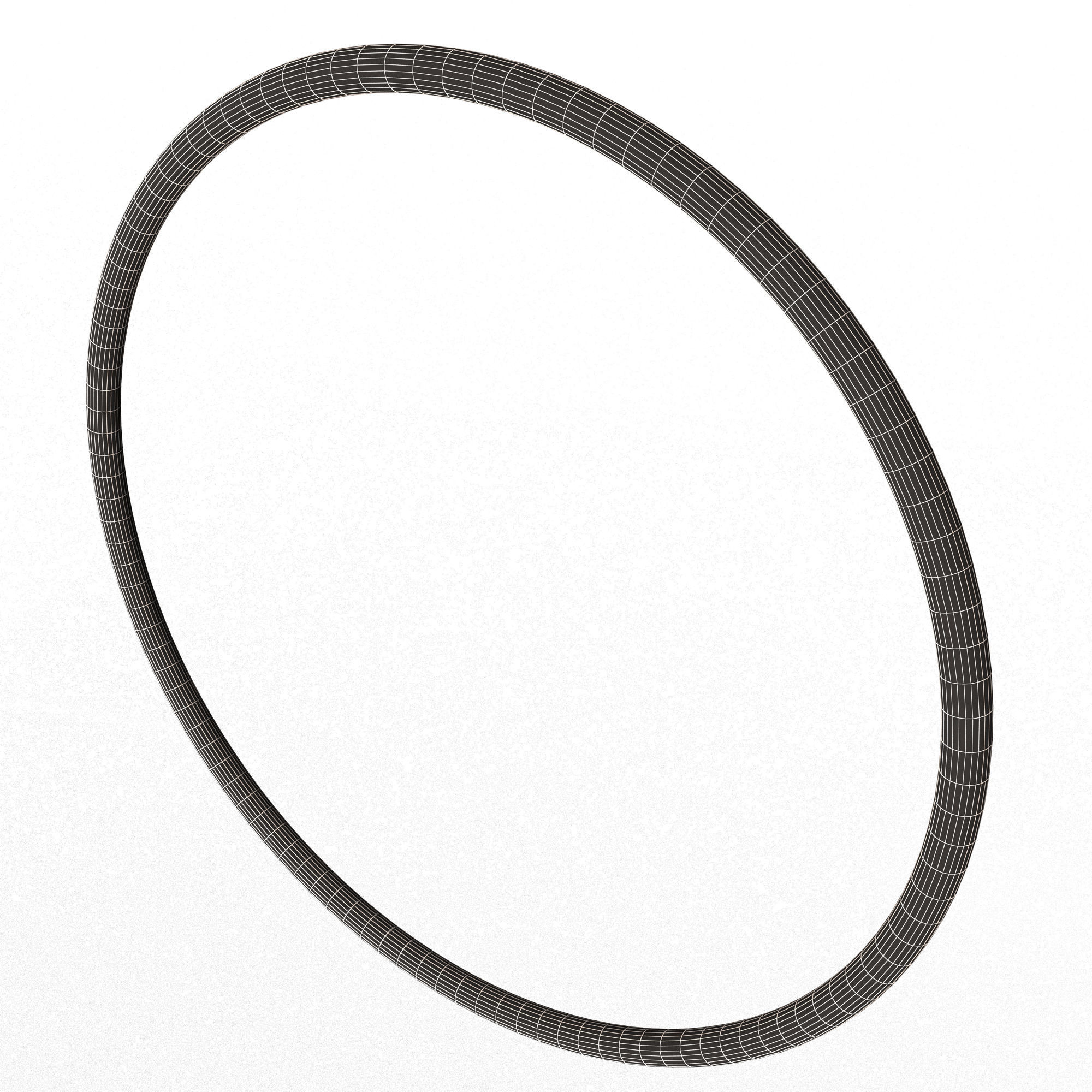 Body Hoops Low-poly 3D model_8