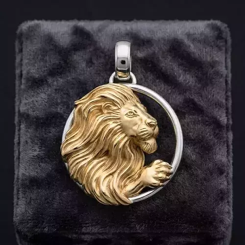 Zodiac Horoscope Leo Pendant