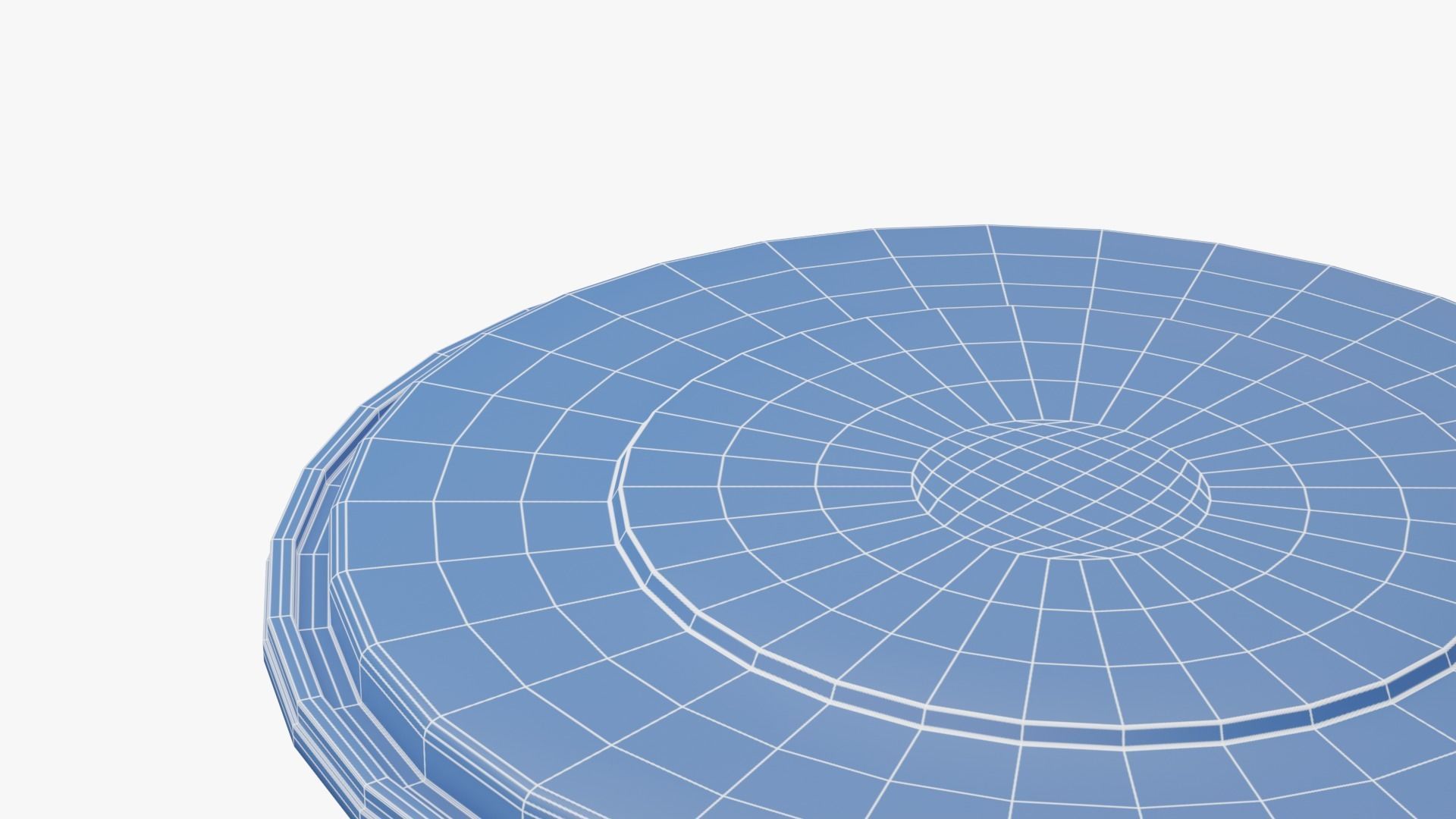 Round Meal prep Container 3 Low-poly 3D model_21