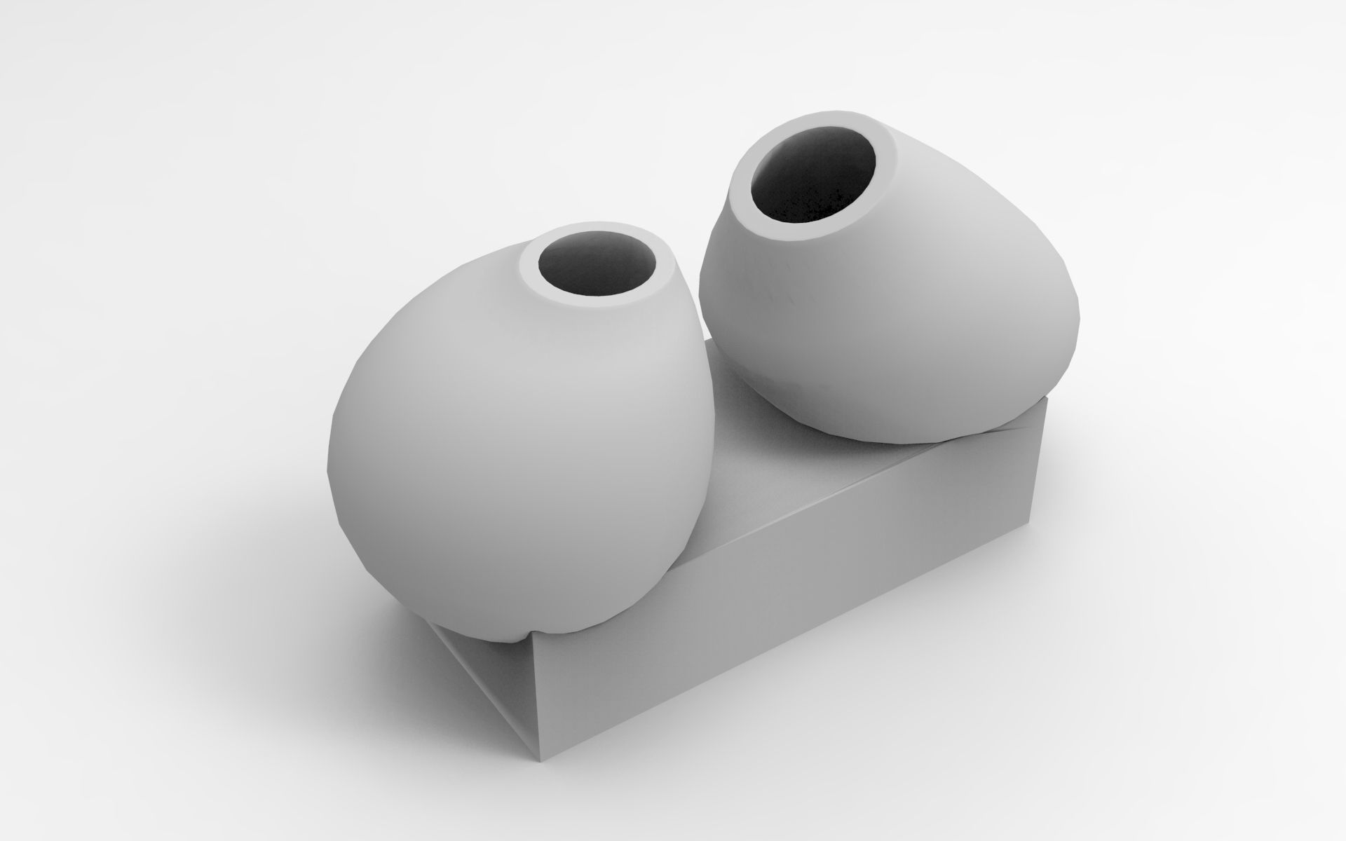 Mosi Vase Low-poly 3D model_8