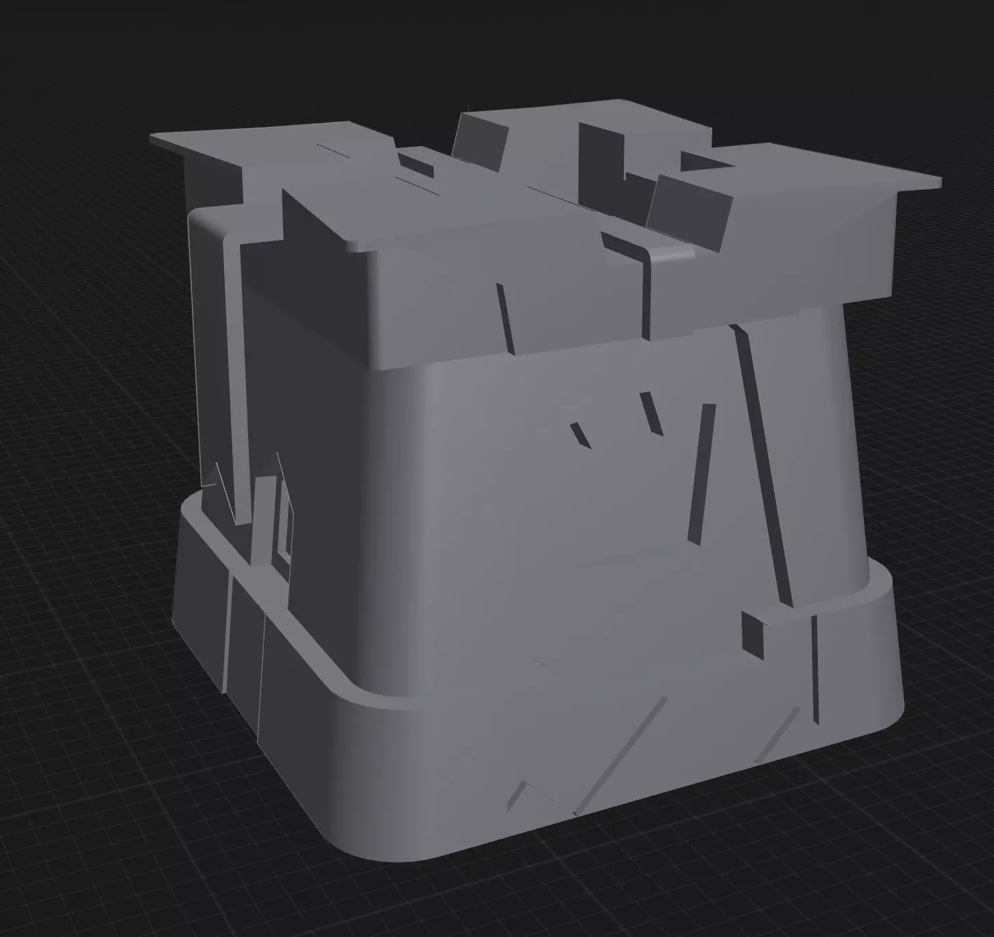 Skin on the tower from Clash Royale from season 28 Free 3D model_0