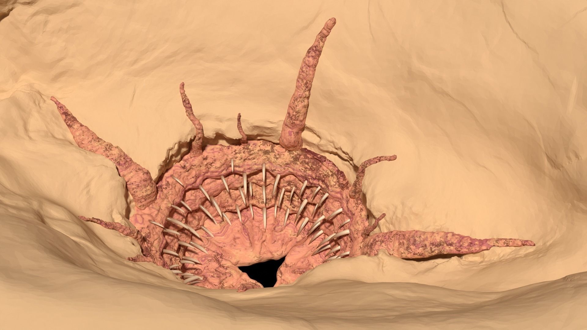 Sarlacc Pit Playset 1 18 Scale For 3 75 Inch Figures 3D Model 3D sarlacc-pit-playset-1-18-scale-for-3-75-inch-figures-3d-model-3d
