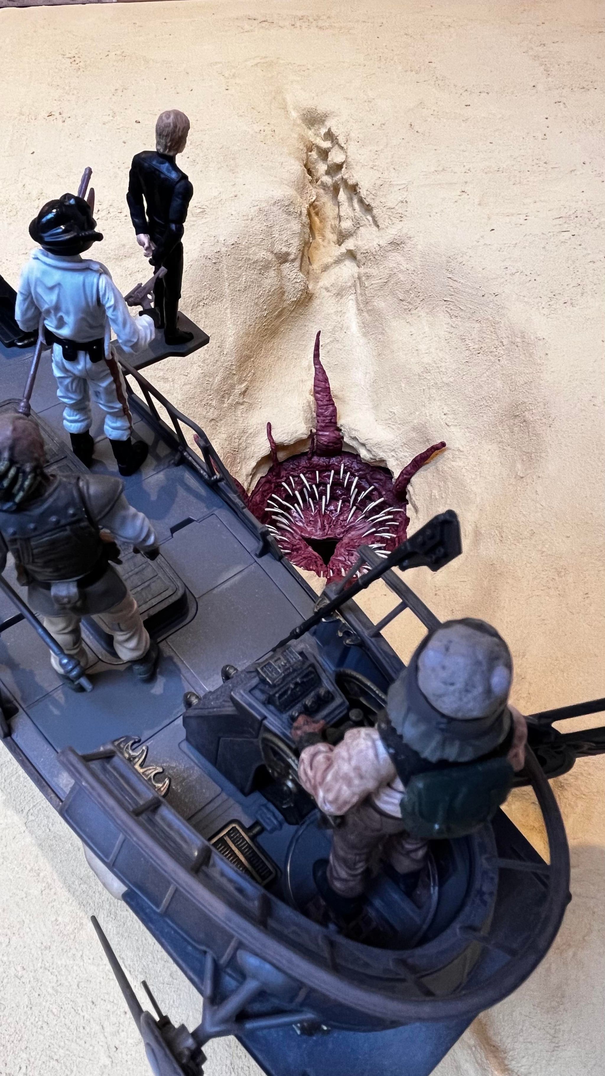 Sarlacc Pit playset 1-18 scale for 3-75 inch figures 3D print model_43