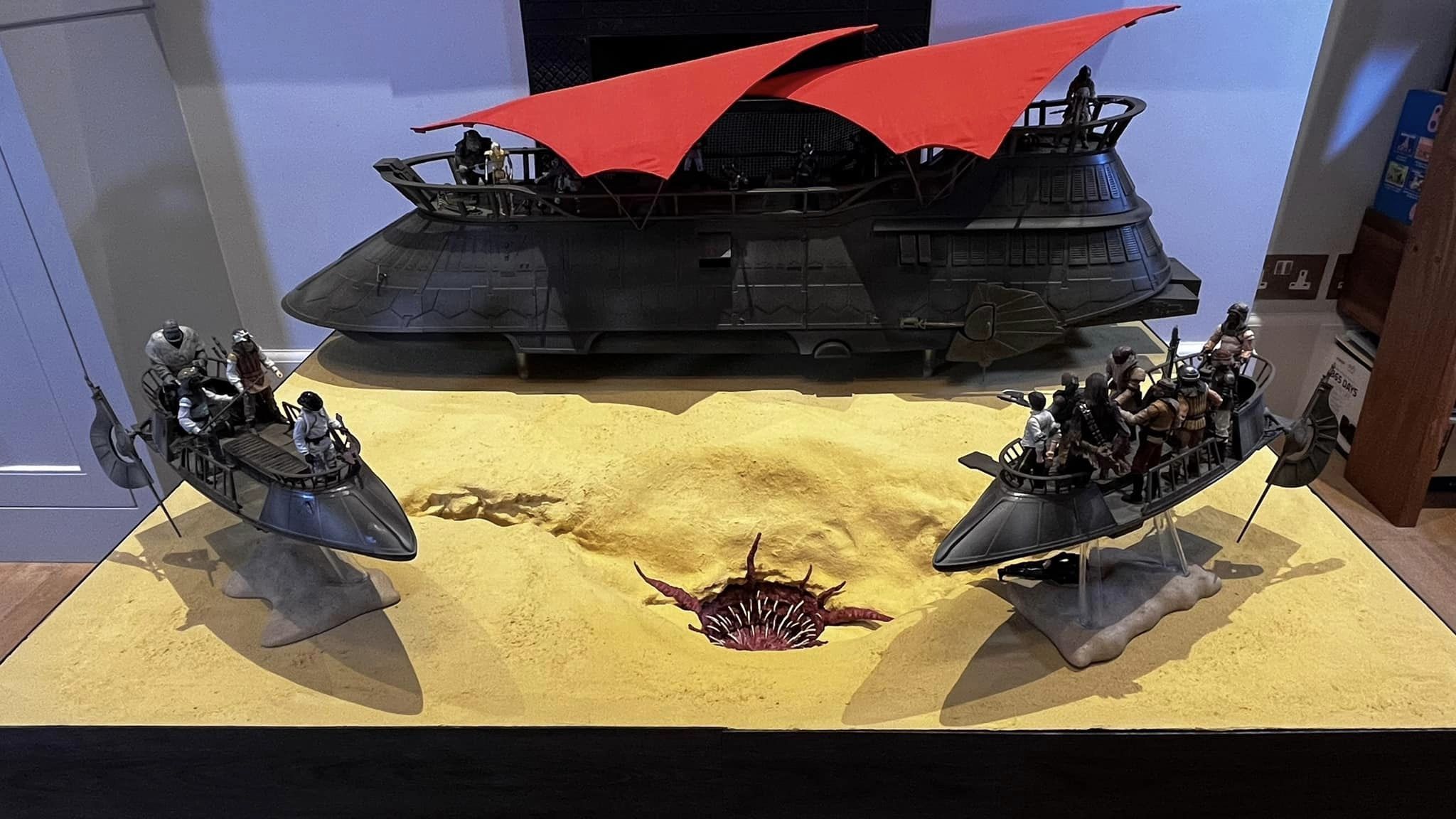 Sarlacc Pit playset 1-18 scale for 3-75 inch figures 3D print model_42
