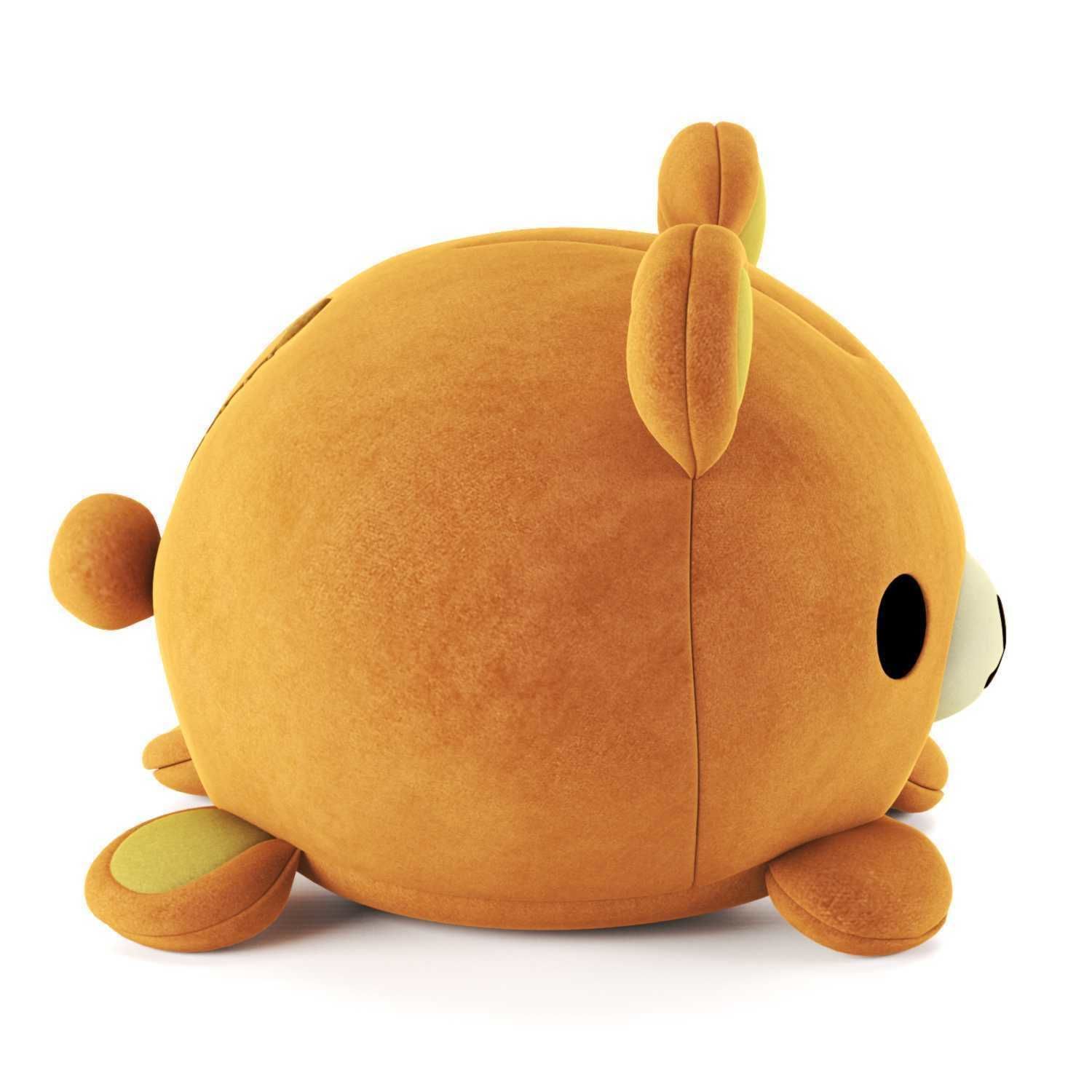 Rilakkuma Mochi Plushie 3D model_2
