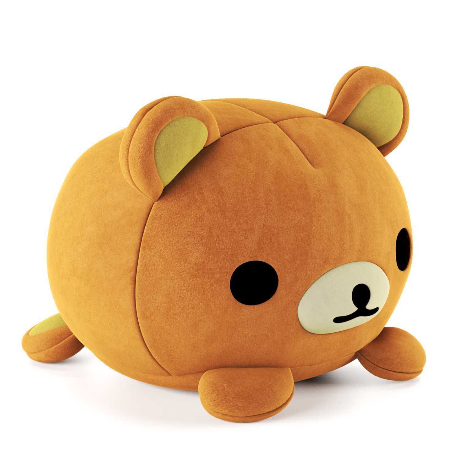 Rilakkuma Mochi Plushie 3D model_1