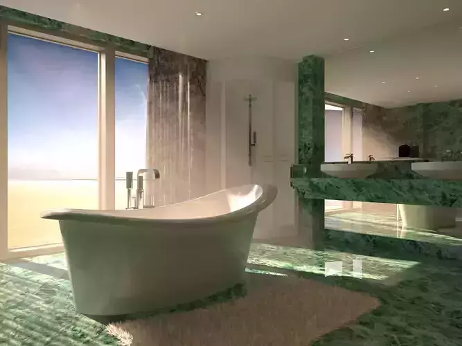 Bathroom 49 3D model
