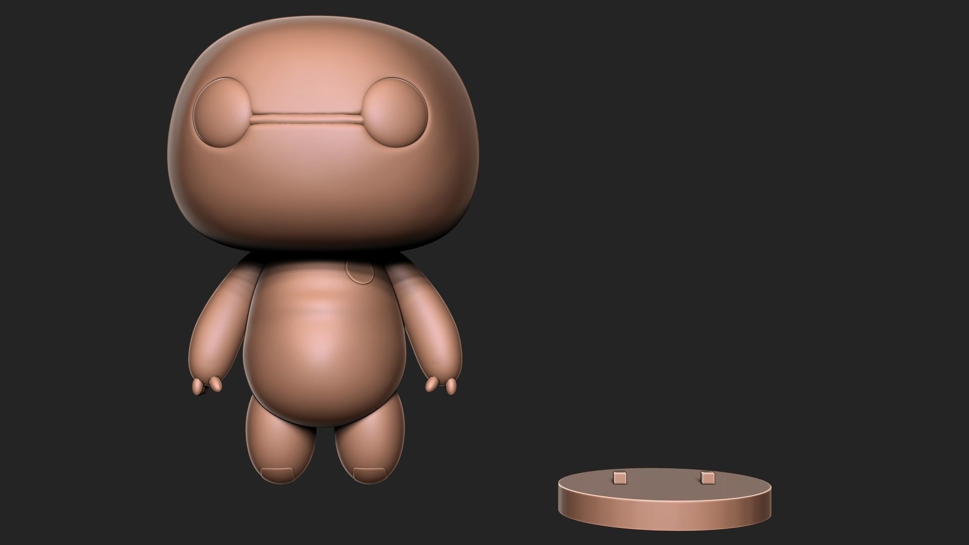 Big hero 6 - Baymax 3D print model_1