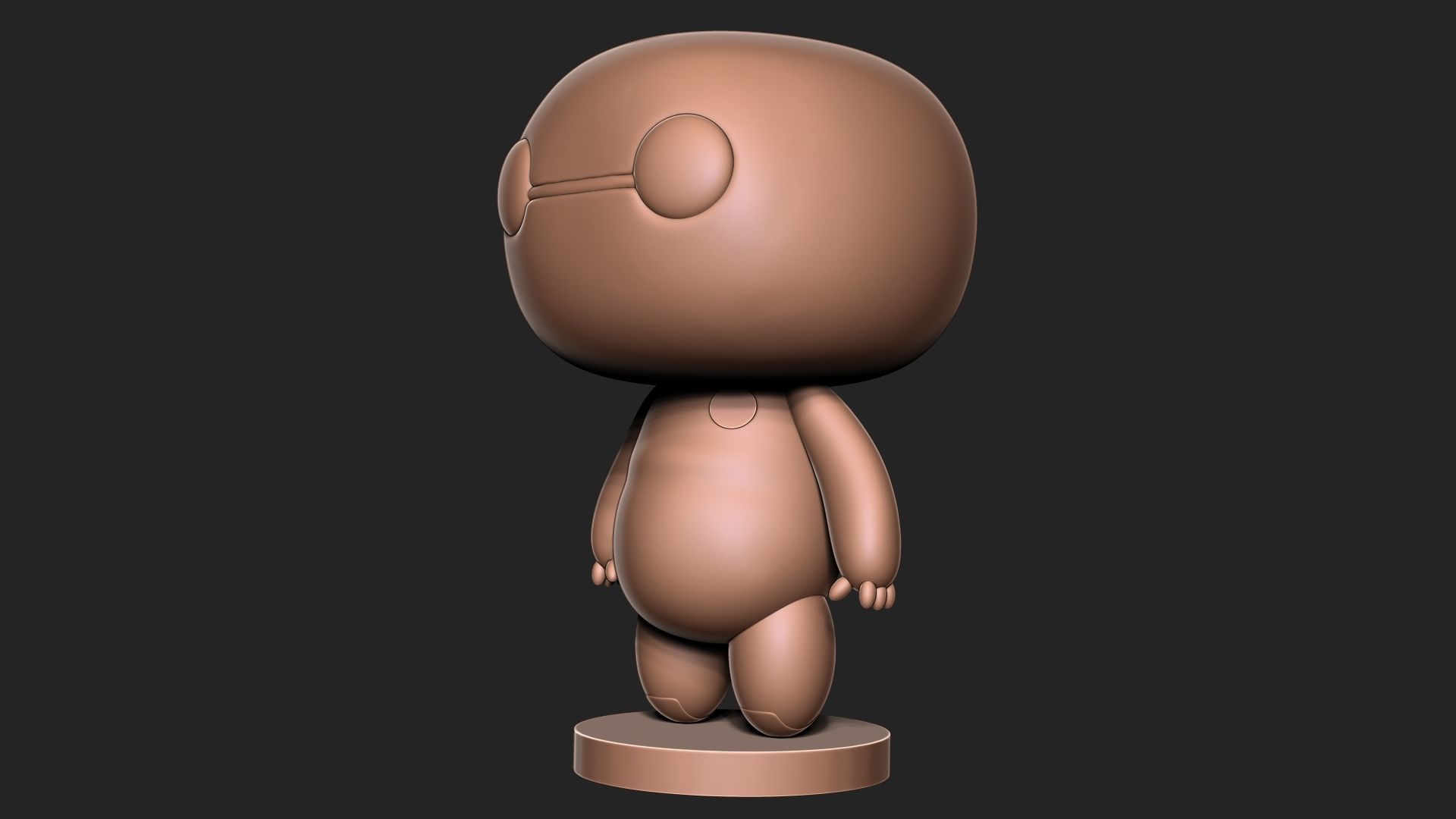 Big hero 6 - Baymax 3D print model_3