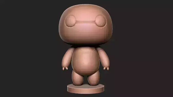 Big hero 6 - Baymax 3D print model