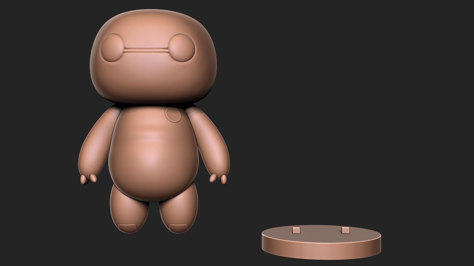 Big hero 6 - Baymax 3D print model_1
