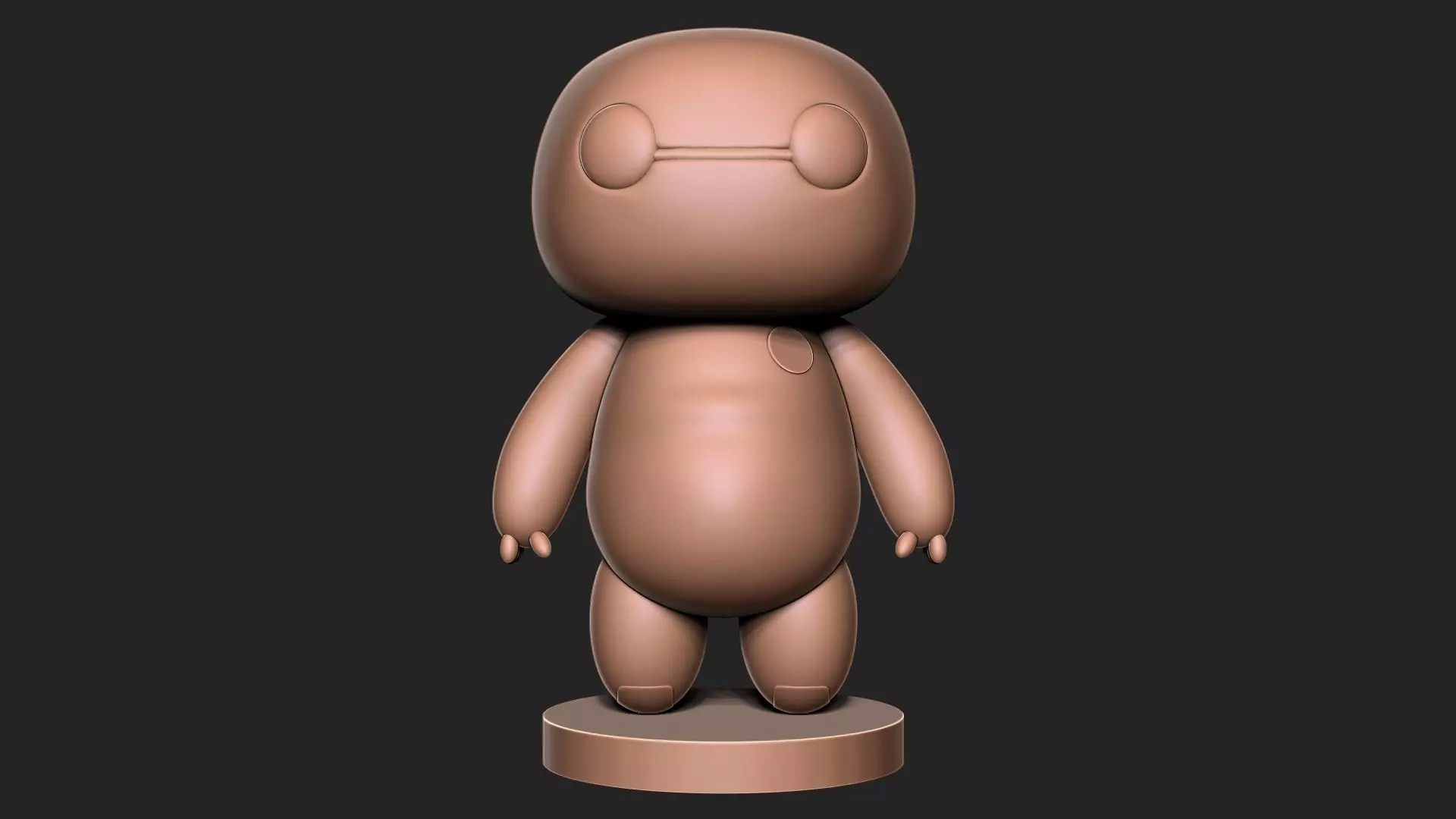 Big hero 6 - Baymax 3D print model_0