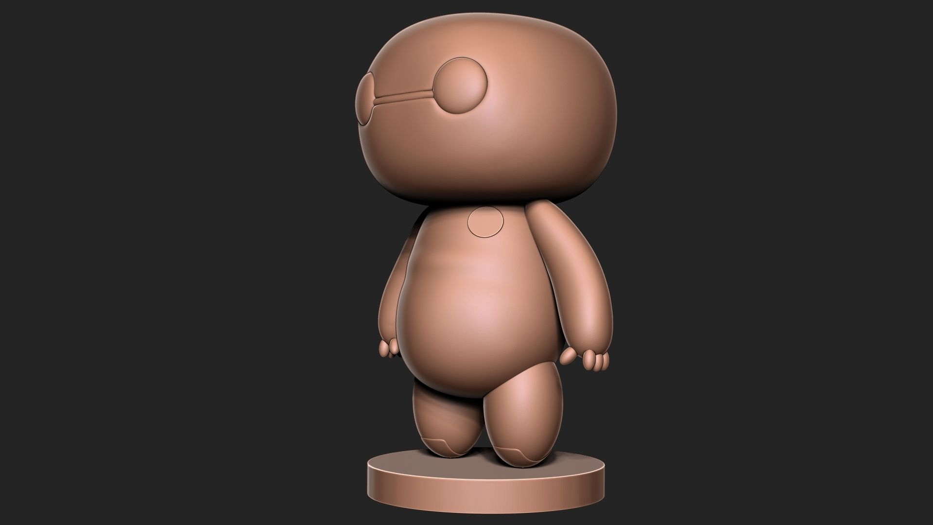 Big hero 6 - Baymax 3D print model_3