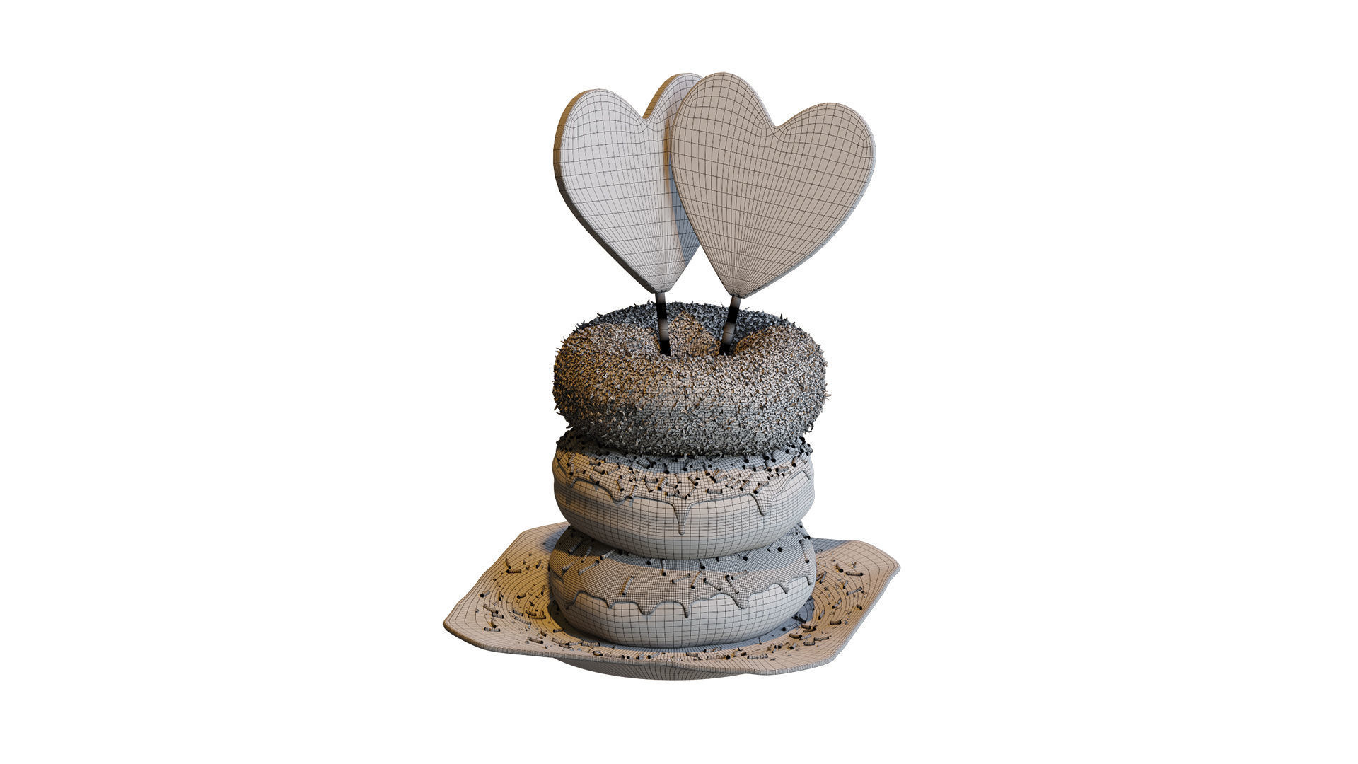 A3DPRO - Donuts and Lollys 3D model_5