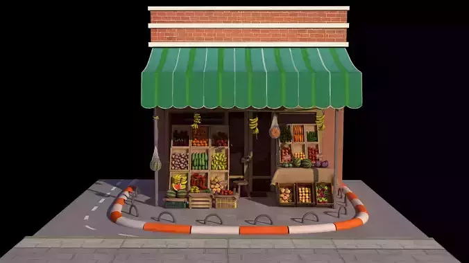Fruit and vegetable Shop 