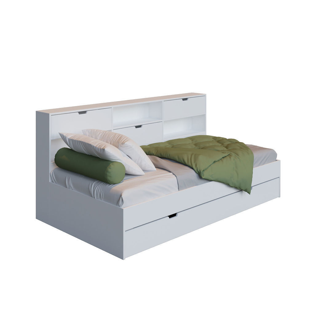 A3DPRO - LaRedoute Yann Bed 3D model_1
