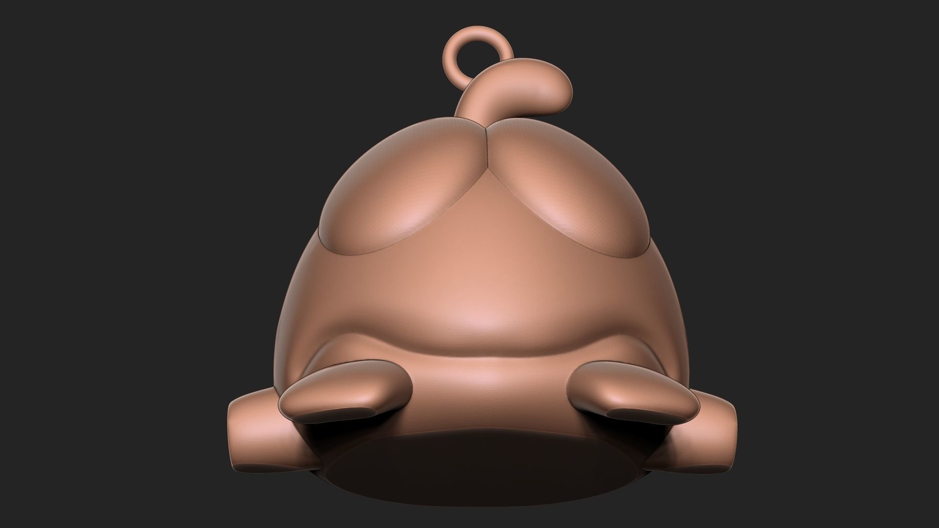 Om Nom from the Cut the Rope 3D print model_1
