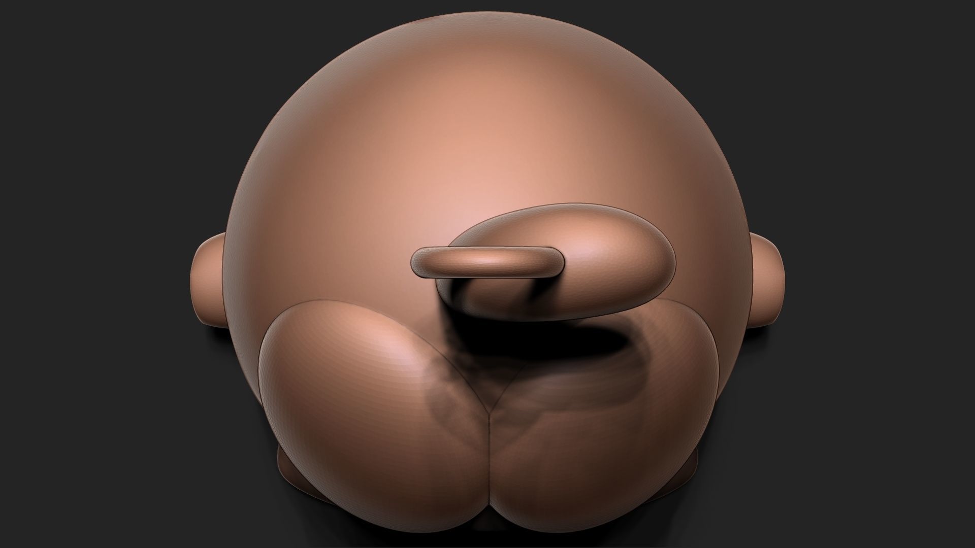 Om Nom from the Cut the Rope 3D print model_9