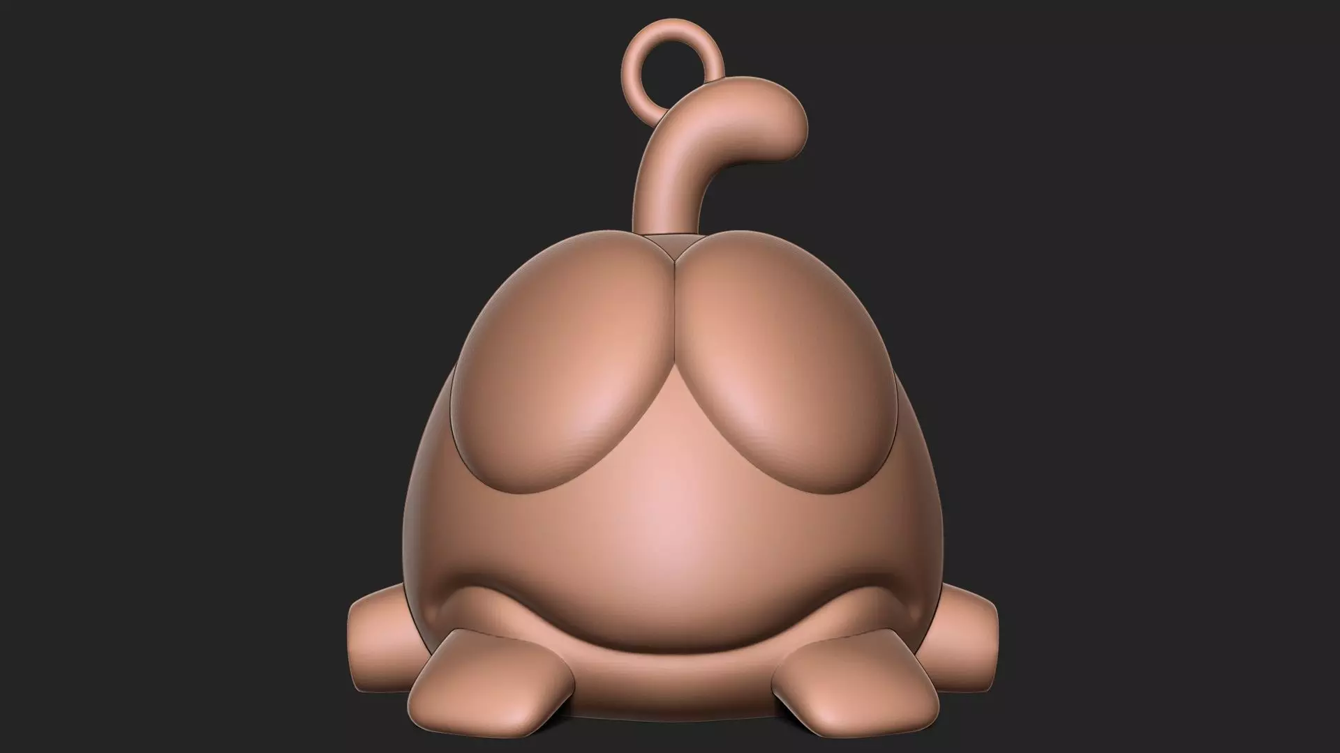 Om Nom from the Cut the Rope 3D print model_0