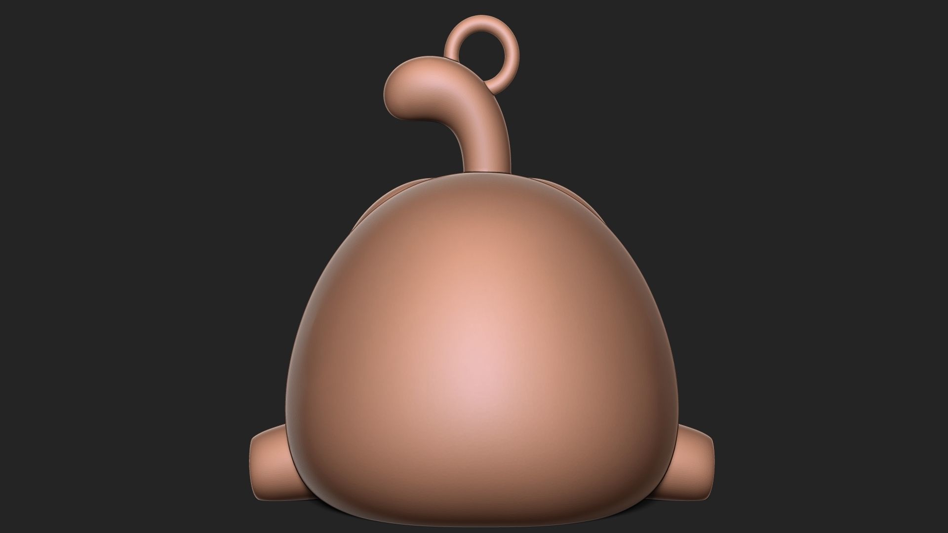 Om Nom from the Cut the Rope 3D print model_6