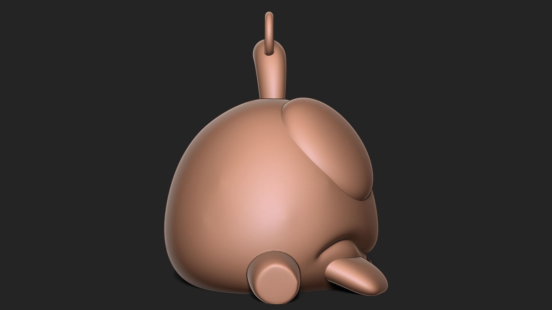 Om Nom from the Cut the Rope 3D print model_8