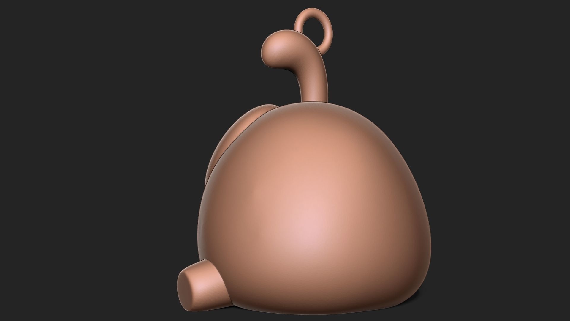 Om Nom from the Cut the Rope 3D print model_5