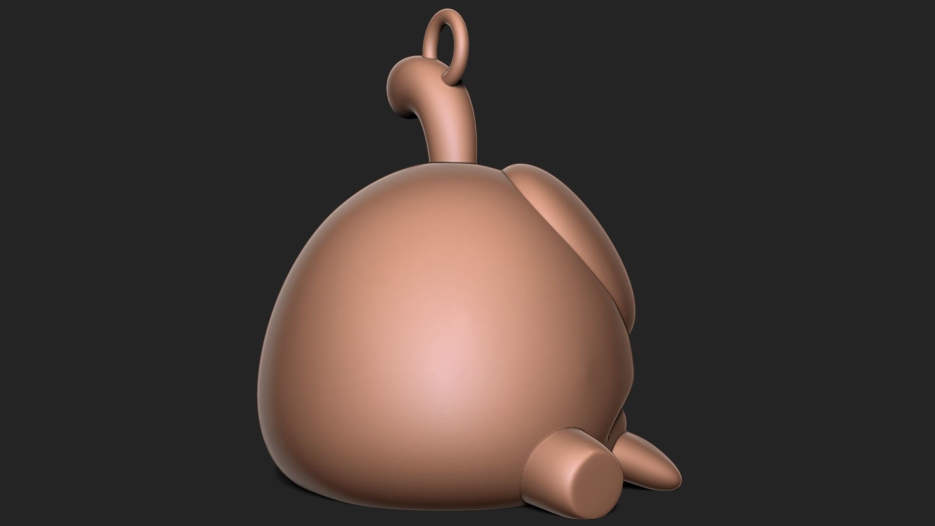 Om Nom from the Cut the Rope 3D print model_7