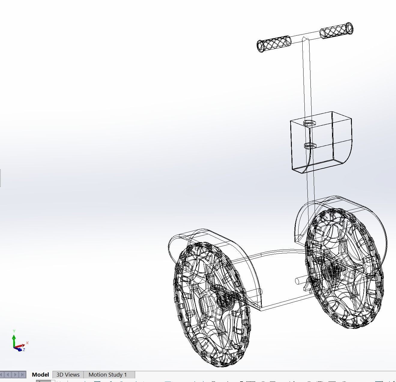 SEGWAY HOVERBOARD SCOOTER BALANCE WHEEL SELF BALANCING 3D model_13