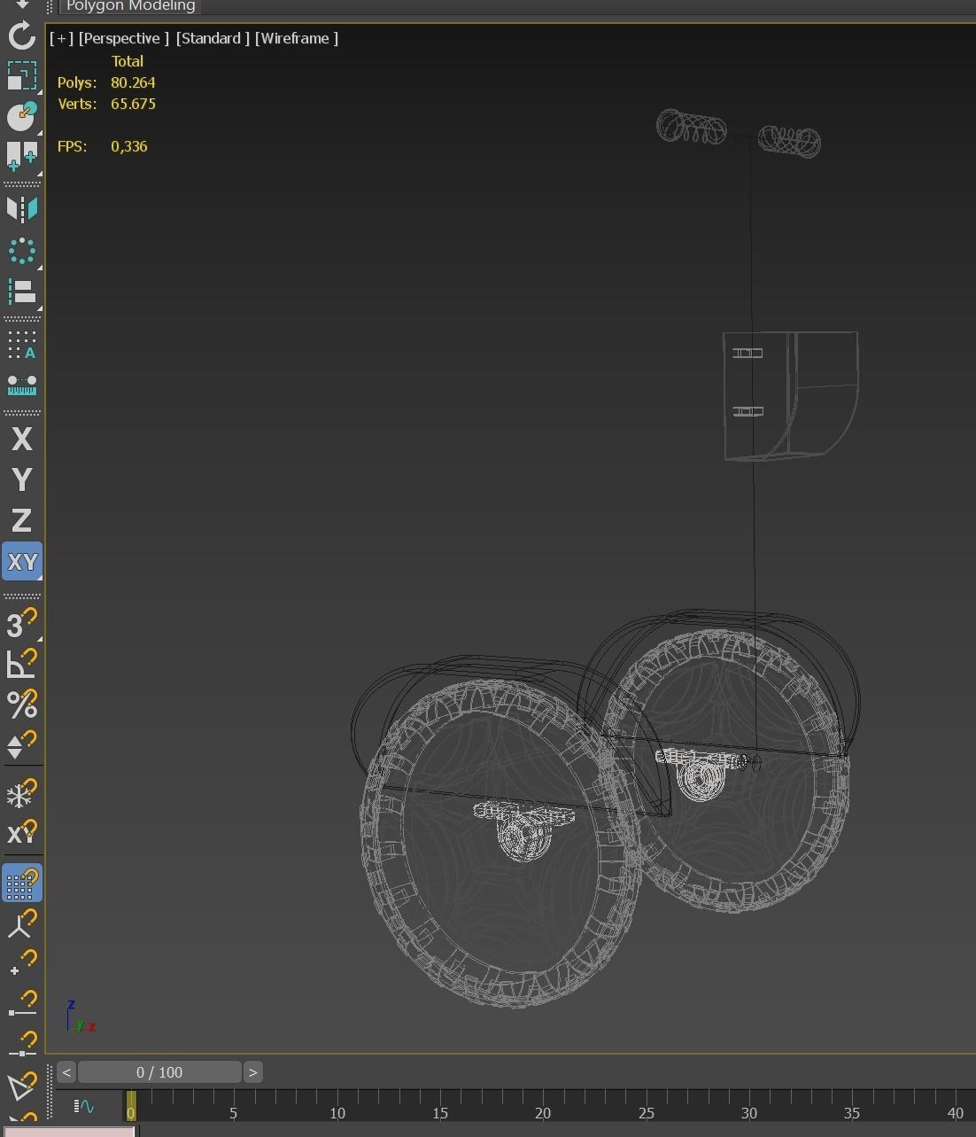 SEGWAY HOVERBOARD SCOOTER BALANCE WHEEL SELF BALANCING 3D model_11