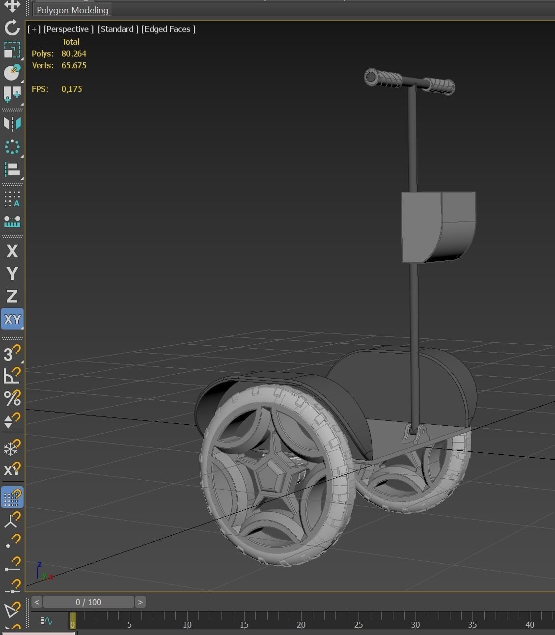 SEGWAY HOVERBOARD SCOOTER BALANCE WHEEL SELF BALANCING 3D model_10