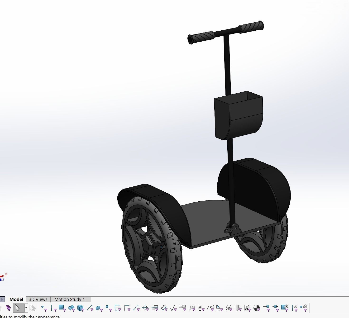SEGWAY HOVERBOARD SCOOTER BALANCE WHEEL SELF BALANCING 3D model_12