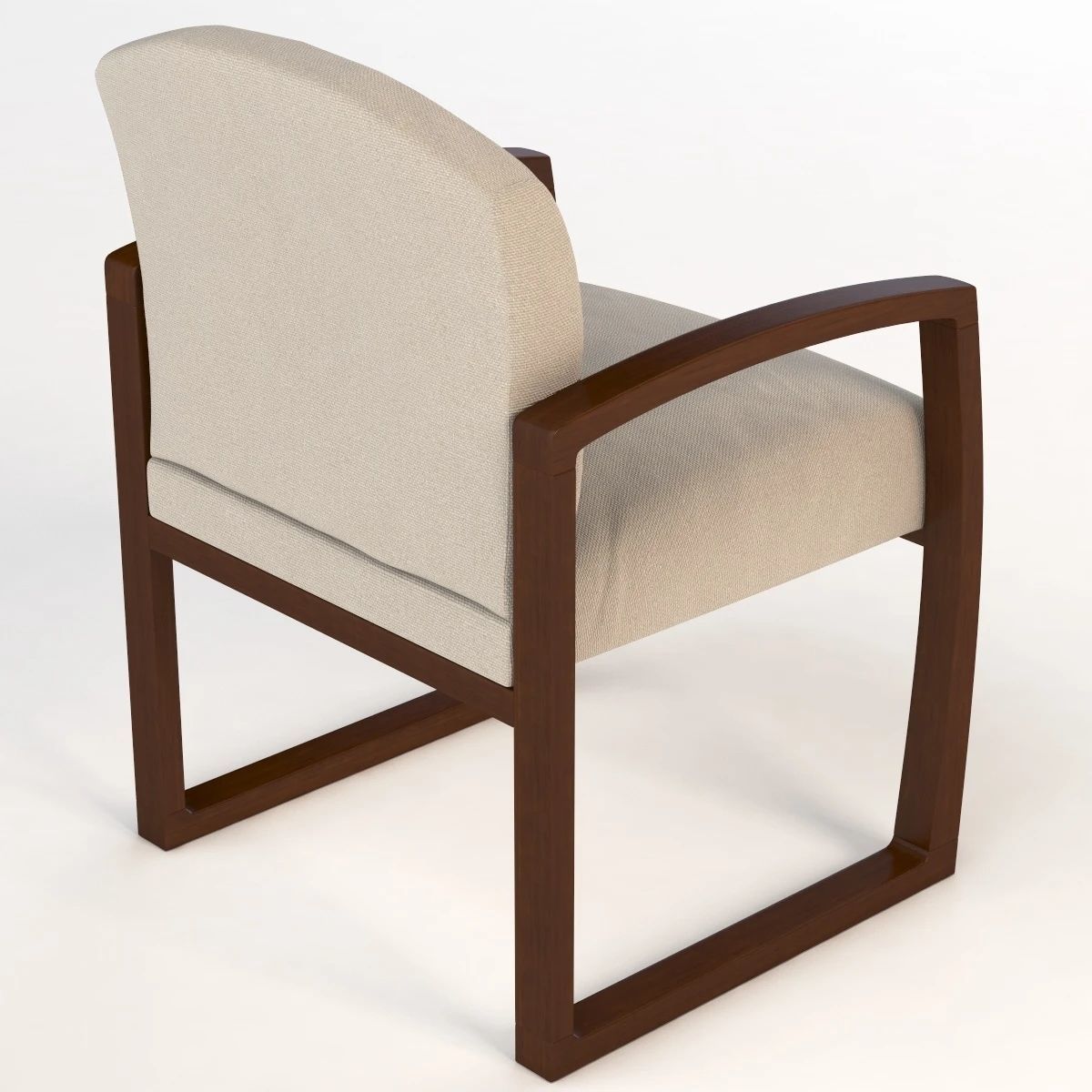 Nemschoff 2600 Series Multiple Seating 2600-10 Armchair 3D model_2
