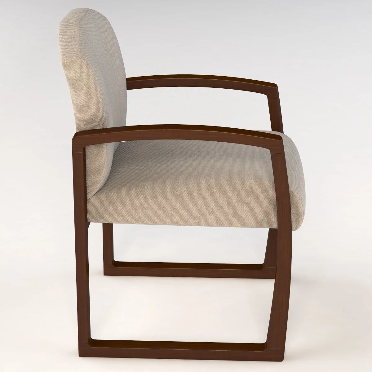 Nemschoff 2600 Series Multiple Seating 2600-10 Armchair 3D model_3