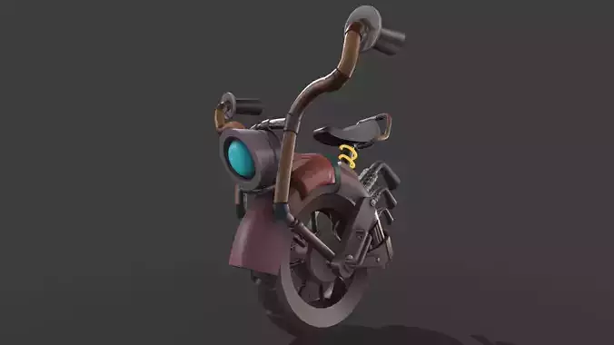Stylized Motorcycle