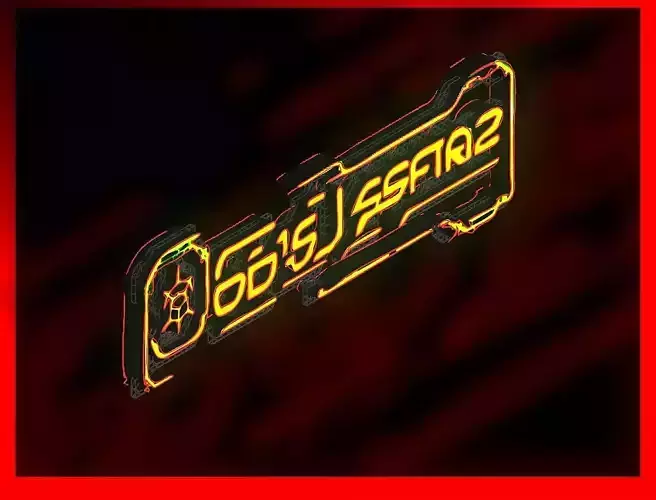 Sci-Fi Sci Fi Cyberpunk City Sign Ad Light Board Street 91