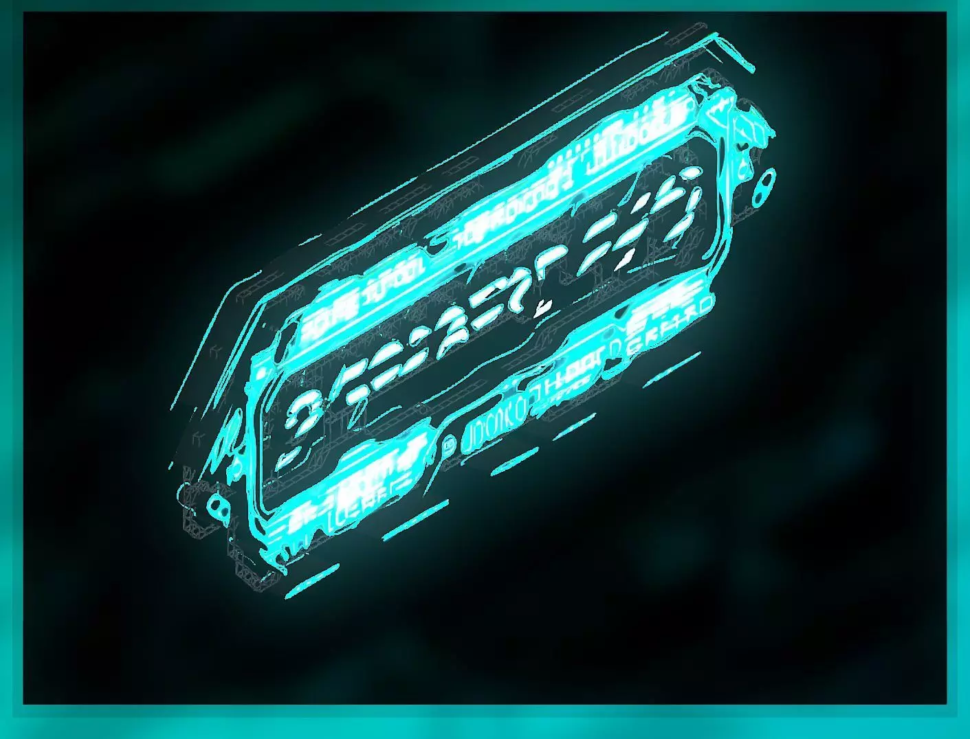 Sci-Fi Sci Fi Cyberpunk City Sign Ad Light Board Street 90 Low-poly 3D model_0