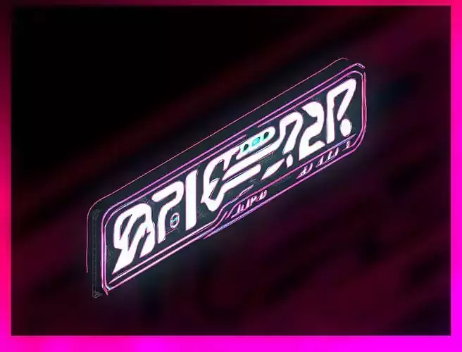 Sci-Fi Sci Fi Cyberpunk City Sign Ad Light Board Street 88