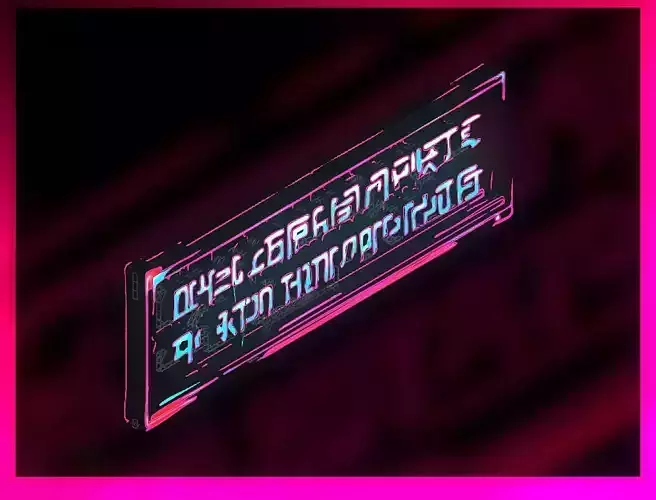 Sci-Fi Sci Fi Cyberpunk City Sign Ad Light Board Street 61