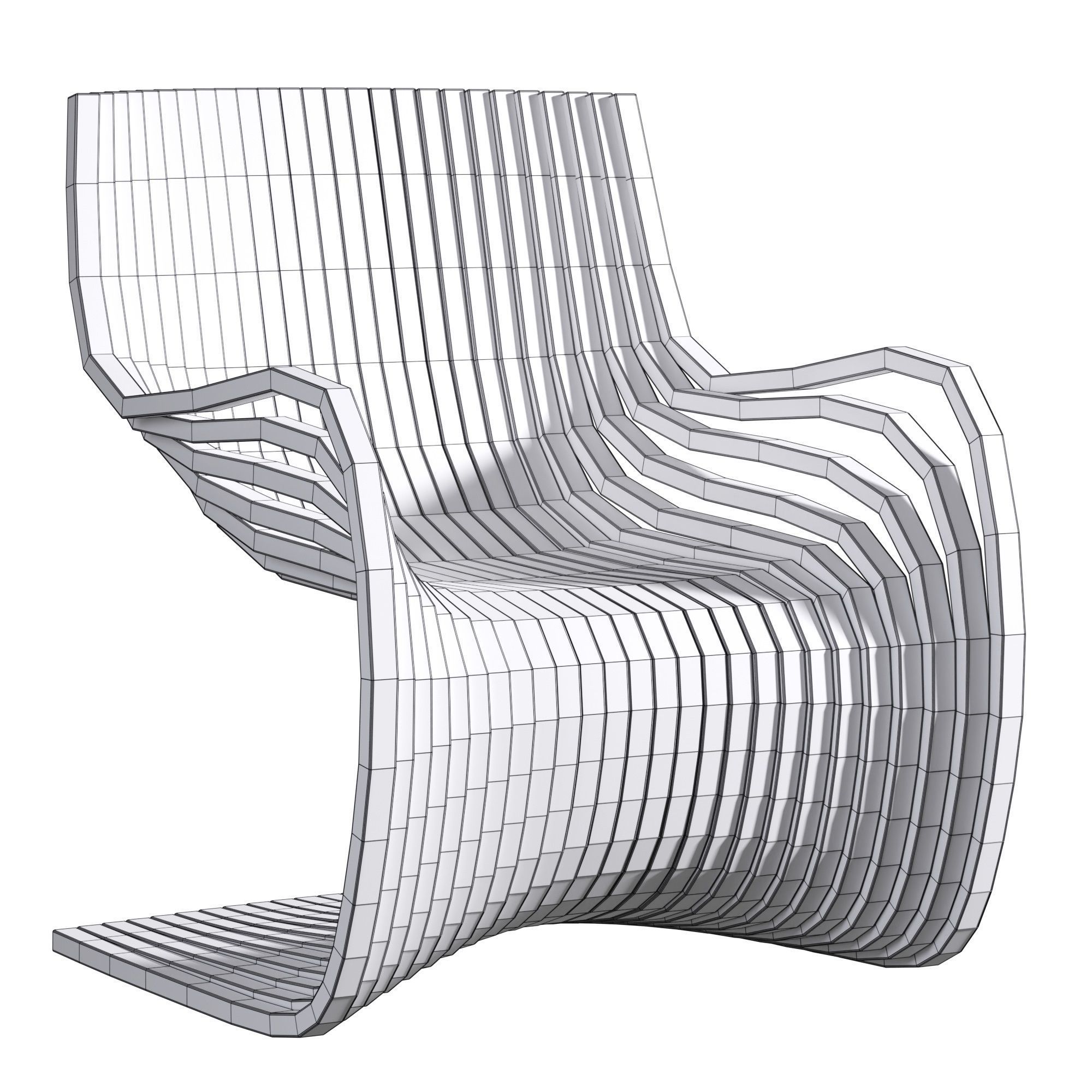 Pipo Chair 3D model_8