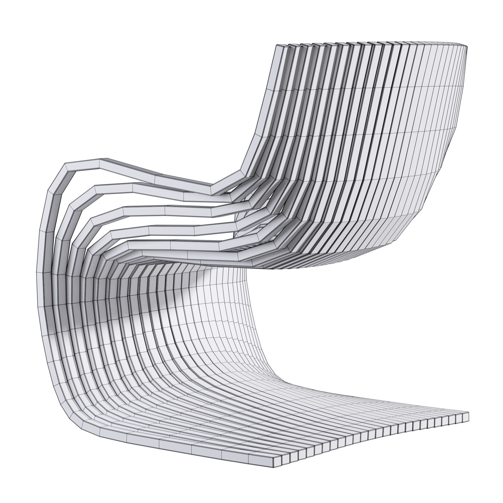 Pipo Chair 3D model_9