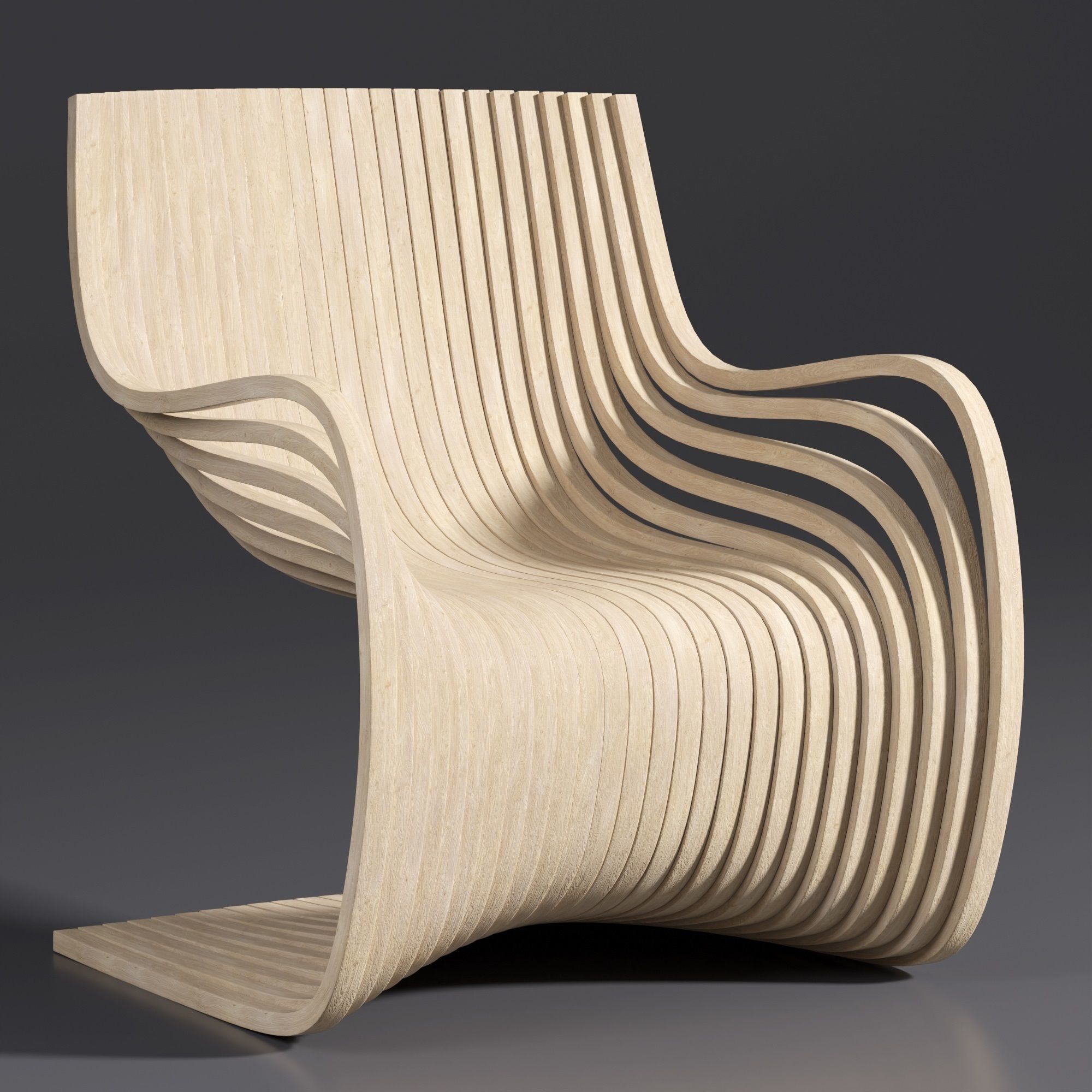 Pipo Chair 3D model_1