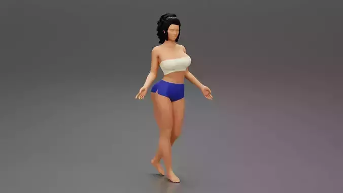 Beautiful Sexy Girl Bra and mini short