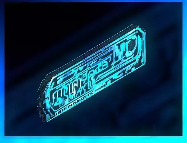 Sci-Fi Sci Fi Cyberpunk City Sign Ad Light Board Street 34