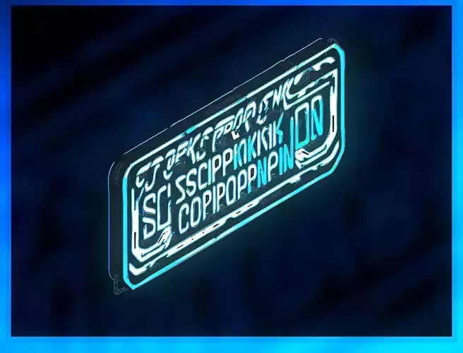 Sci-Fi Sci Fi Cyberpunk City Sign Ad Light Board Street 33