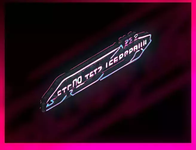 Sci-Fi Sci Fi Cyberpunk City Sign Ad Light Board Street 32