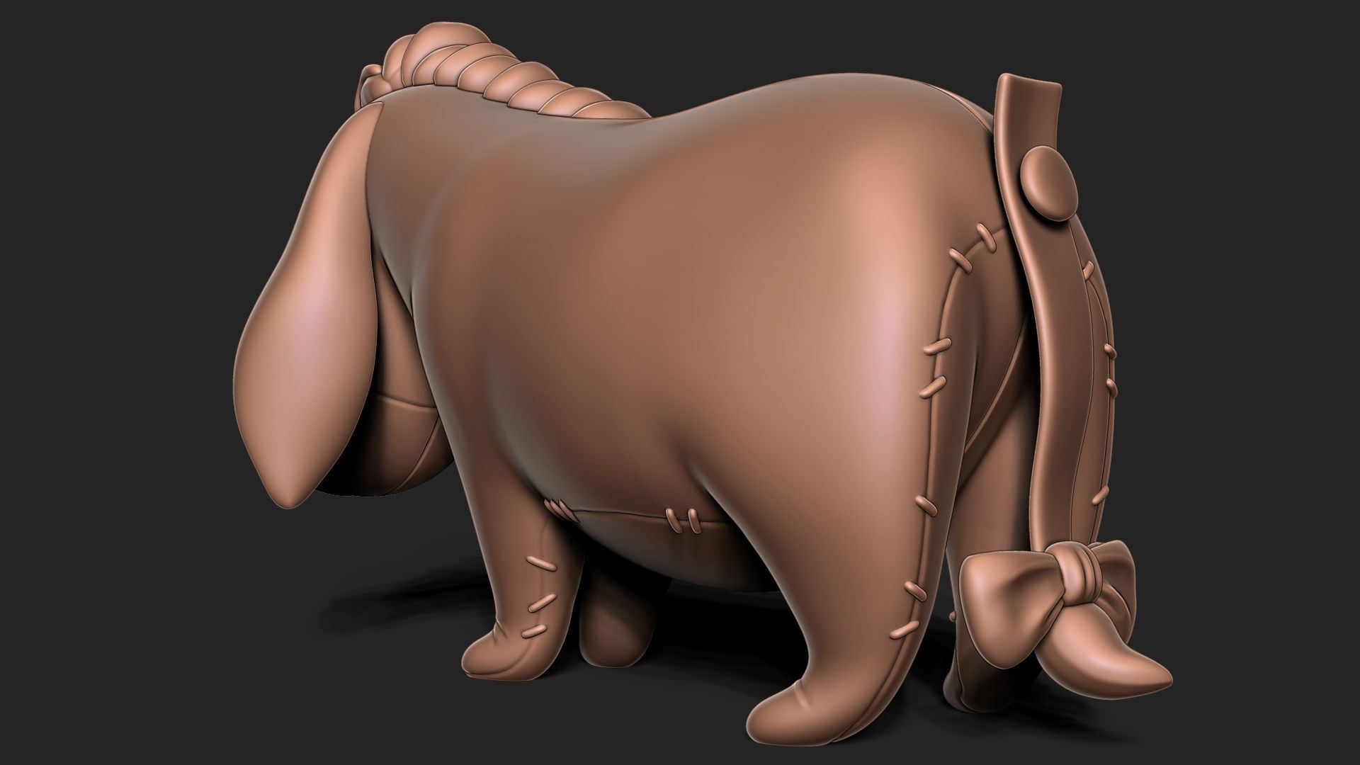 EEYORE winnie pooh 3D print model_2