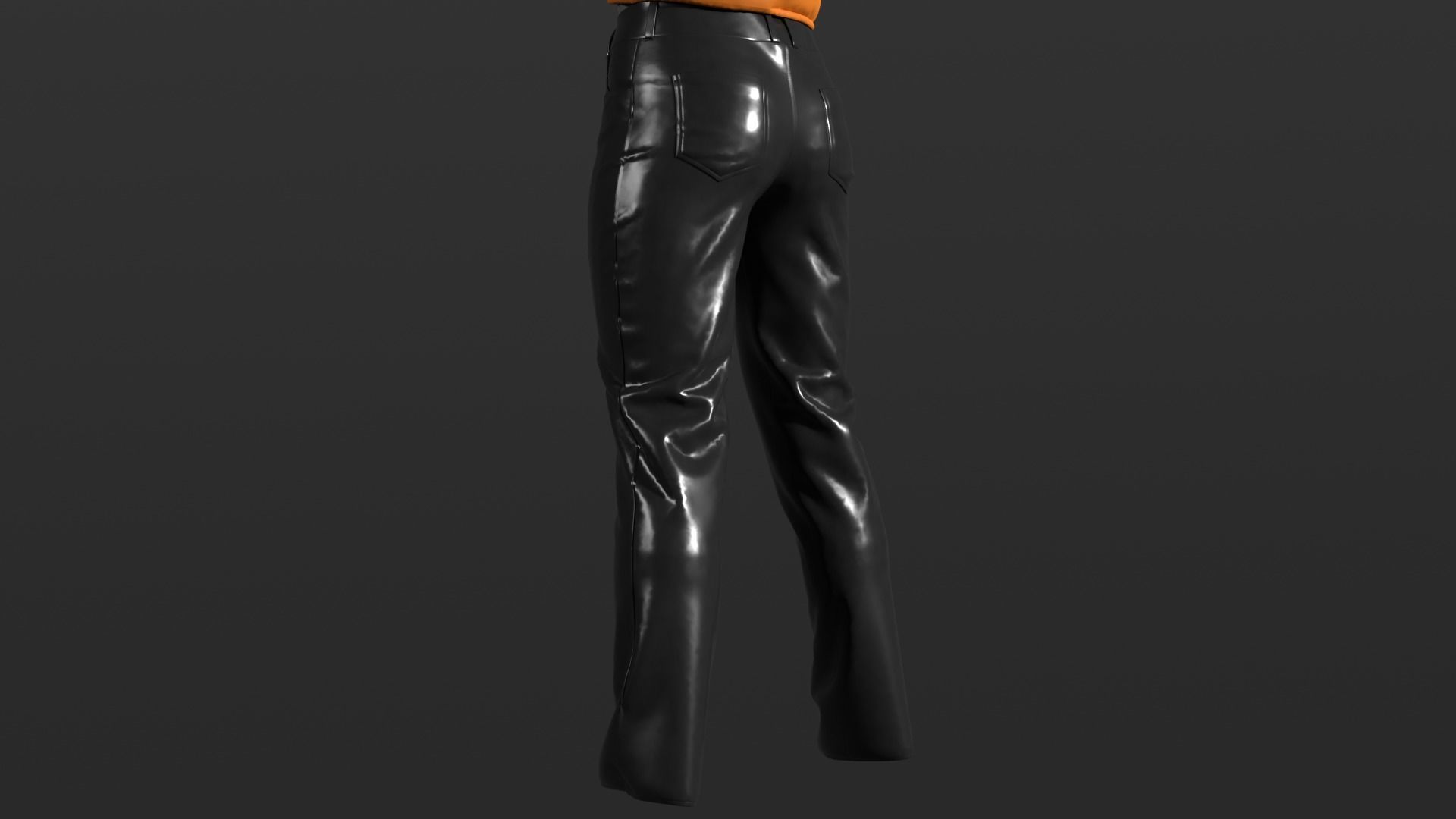 Female Outfit 3D model_10