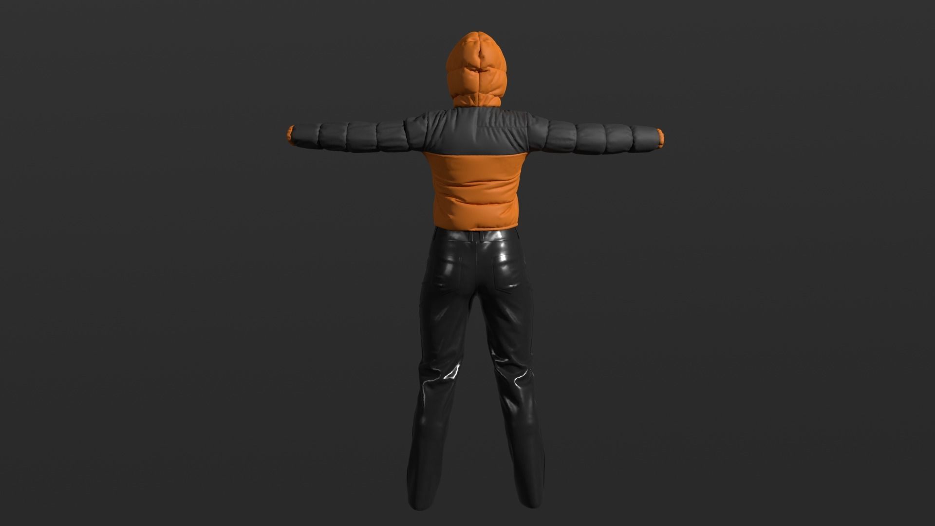 Female Outfit 3D model_3